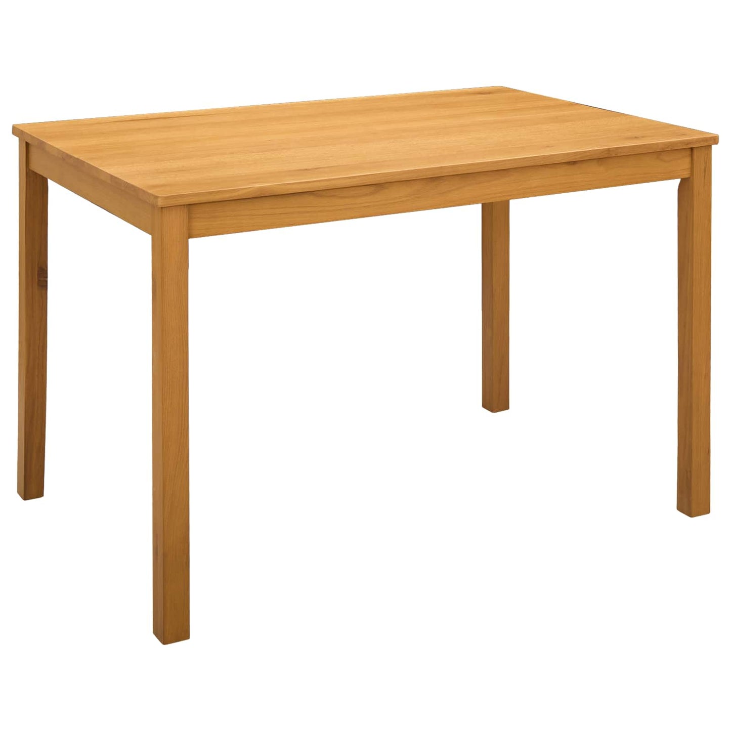 Spisestuesett 7 stk. Beige Massivt Eiketre