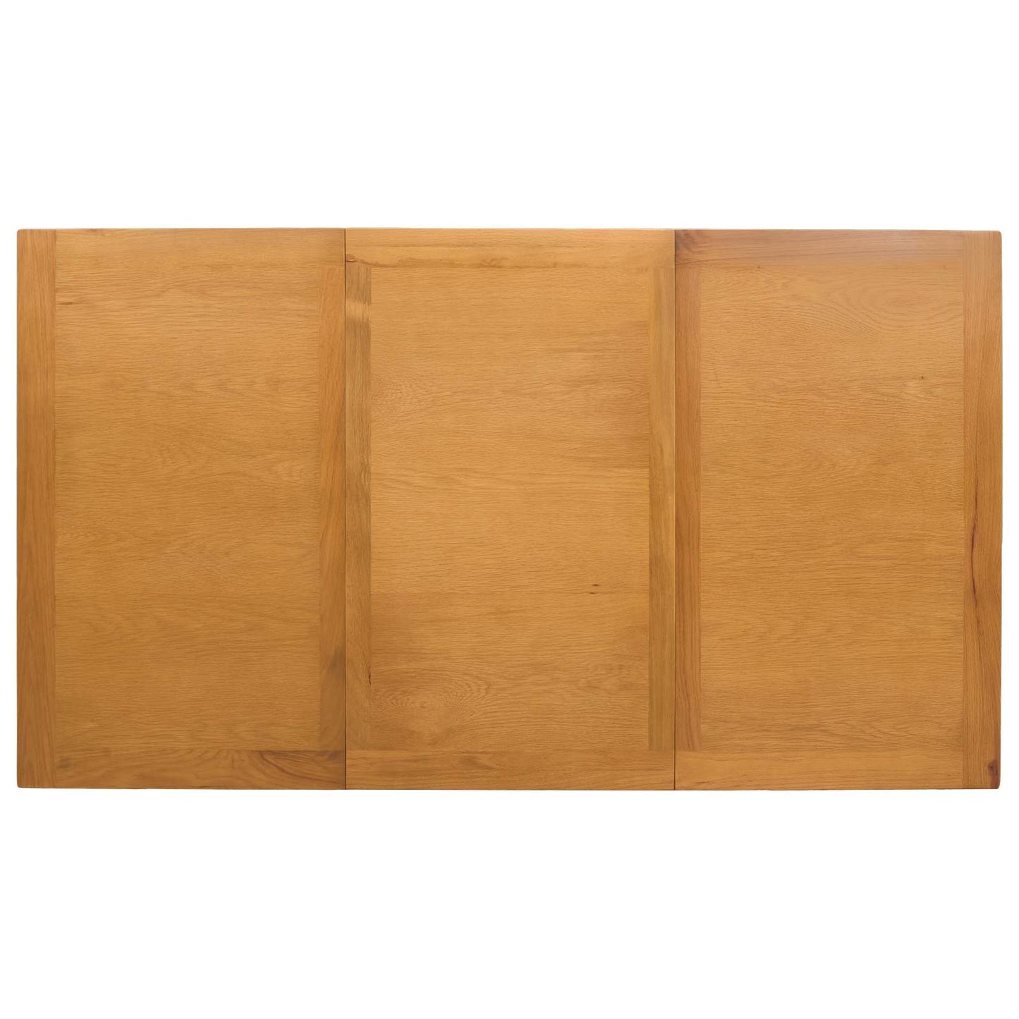 Spisestuesett 5 stk. Beige Massivt Eiketre