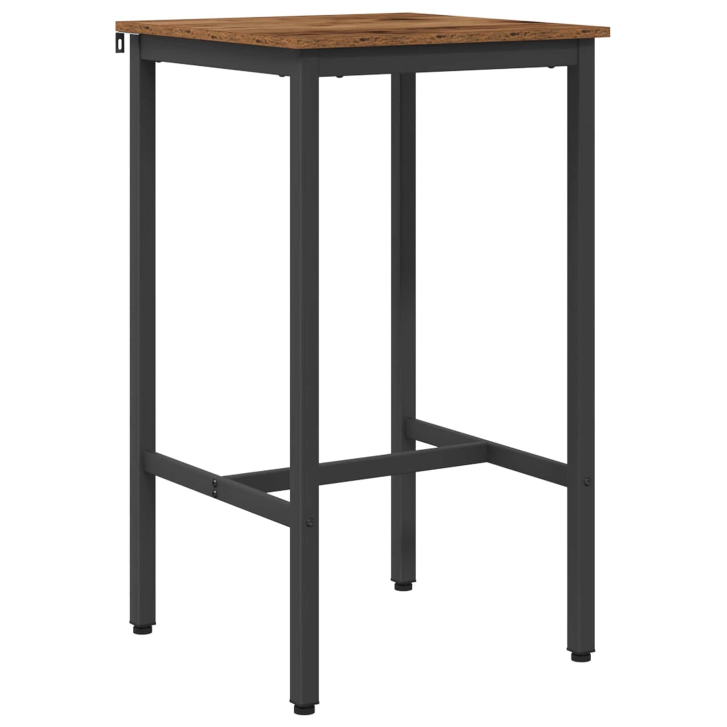 Barbord 52 x 52 x 90 cm Konstruert tre Gammelt tre Rektangulær