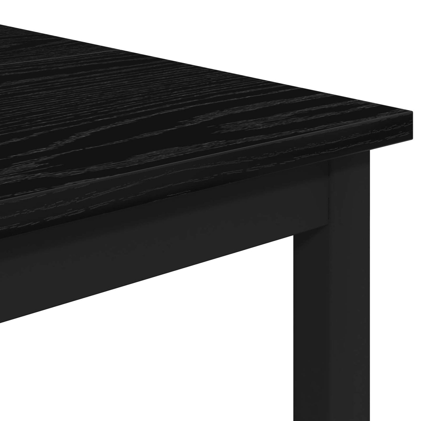 Barstol Svart eik 40 x 32 x 64 cm Konstruert tre