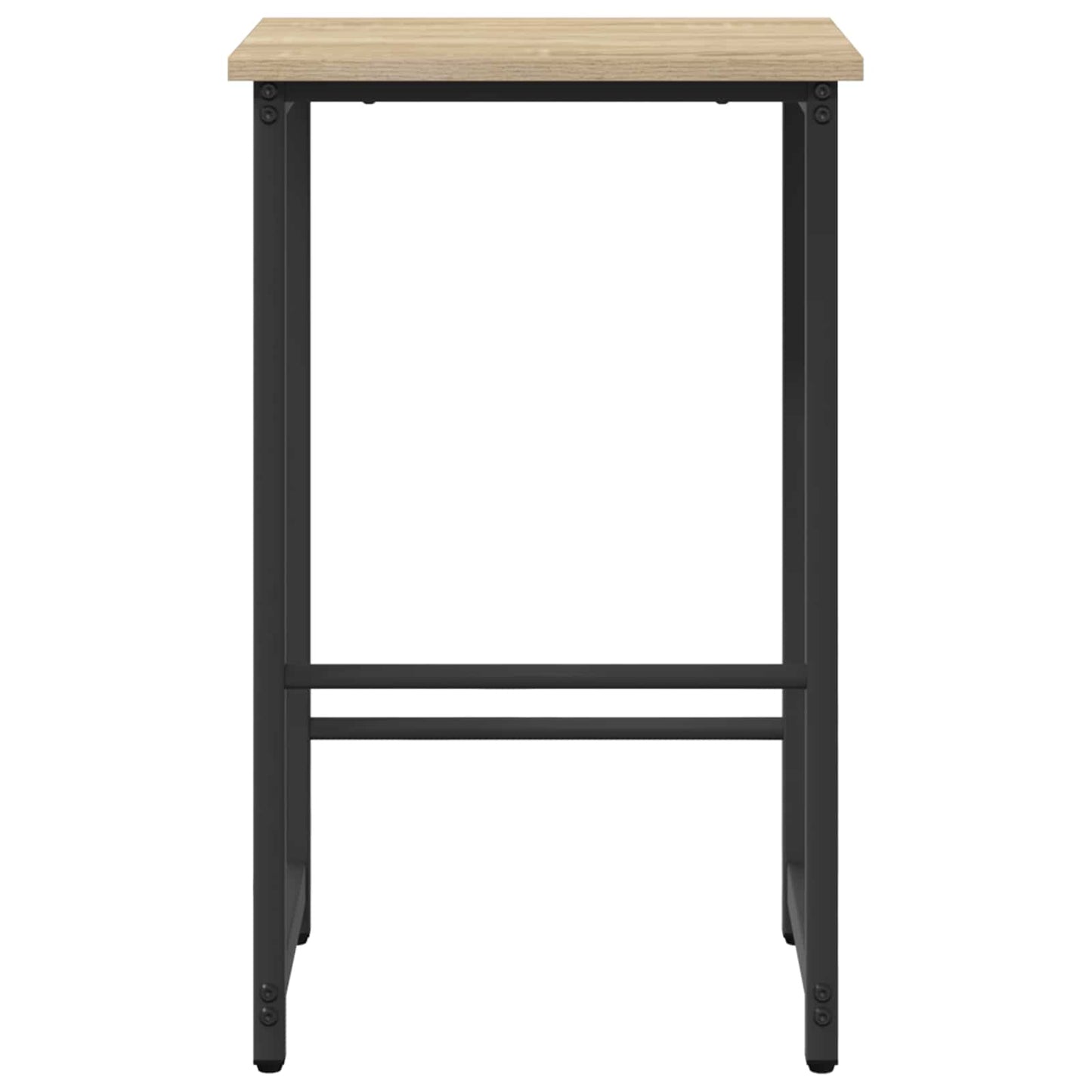 Barstol 2 stk. Sonoma eik 40 x 32 x 64 cm Konstruert tre