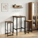Barstol 2 stk. Artisan eik 40 x 32 x 64 cm Konstruert tre