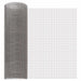 Maskeskjerm 40 x 200 cm 3 Mesh Rustfritt stål 201 Sølv