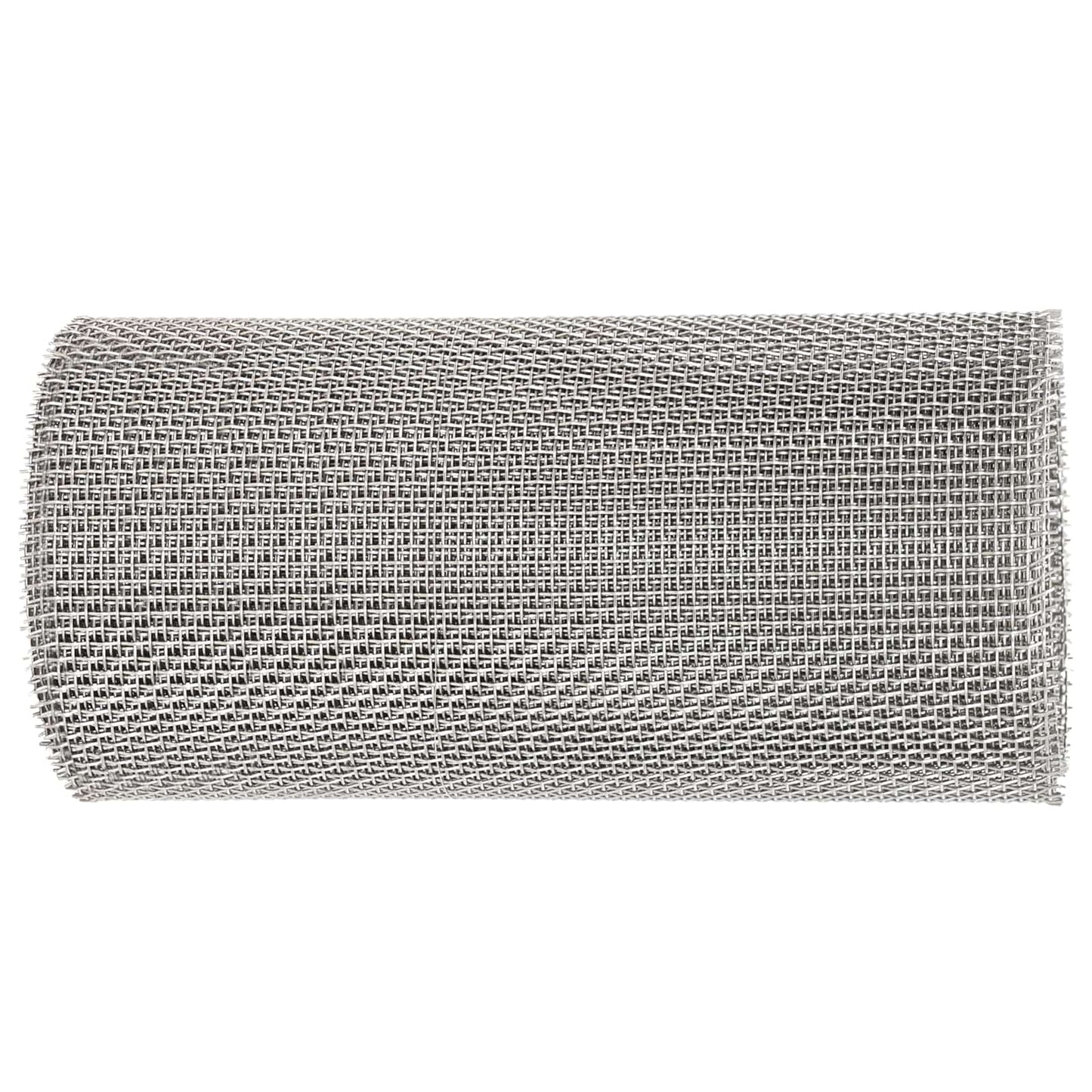 Maskeskjerm 20 x 200 cm 8 Mesh Rustfritt stål 201 Sølv