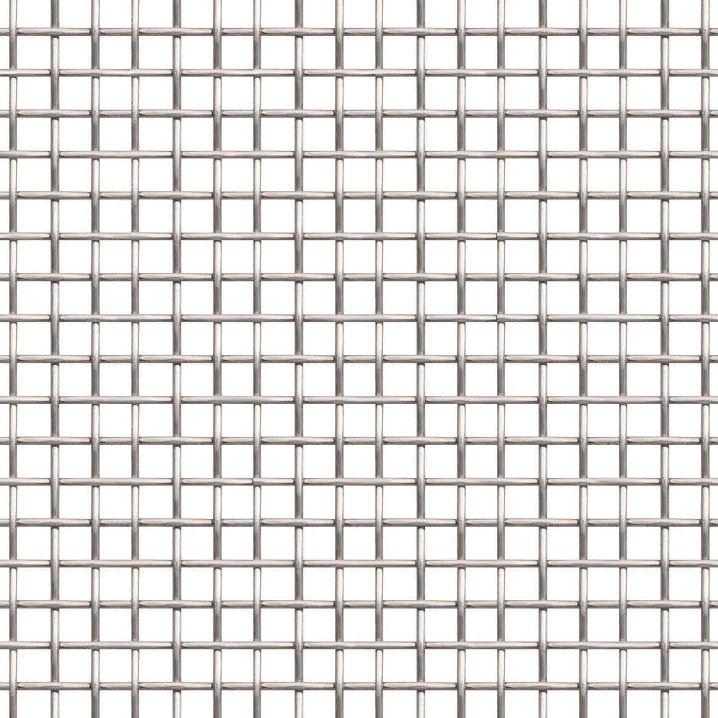 Maskeskjerm 20 x 1000 cm 8 Mesh Rustfritt stål 201 Sølv