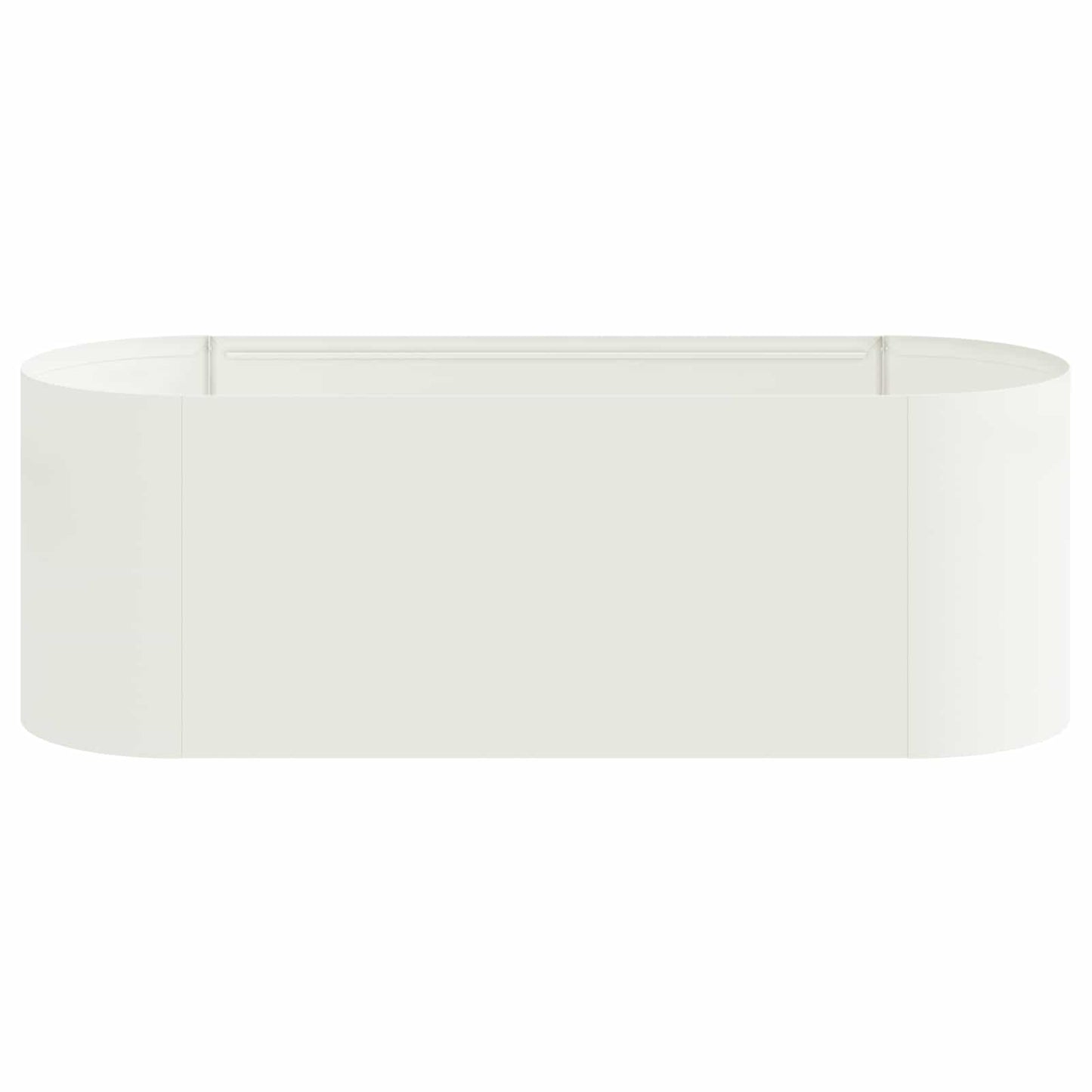Hevet Hagebed Hvit 120 x 40 x 40 cm