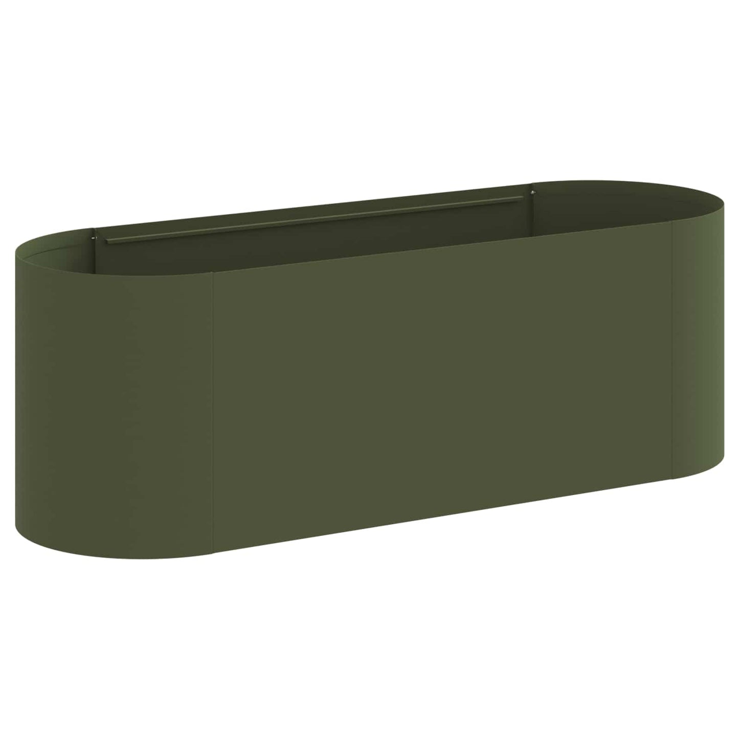 Hevet Hagebed Olivengrønn 120 x 40 x 40 cm
