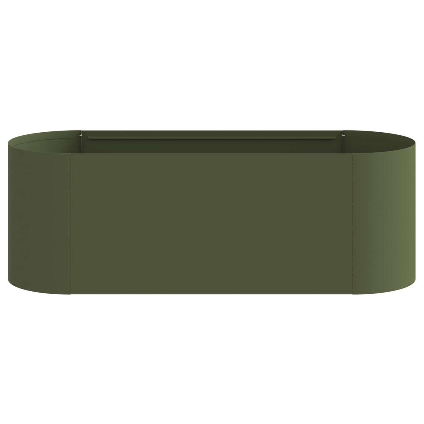 Hevet Hagebed Olivengrønn 120 x 40 x 40 cm