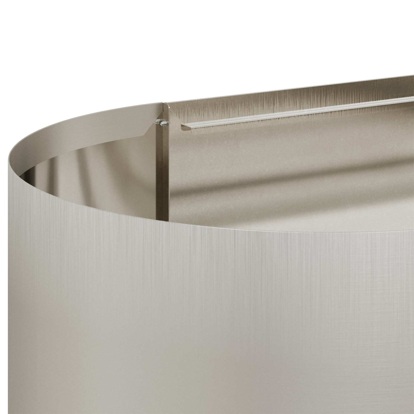 Hevet Hagebed Rustfritt stål 120 x 40 x 40 cm