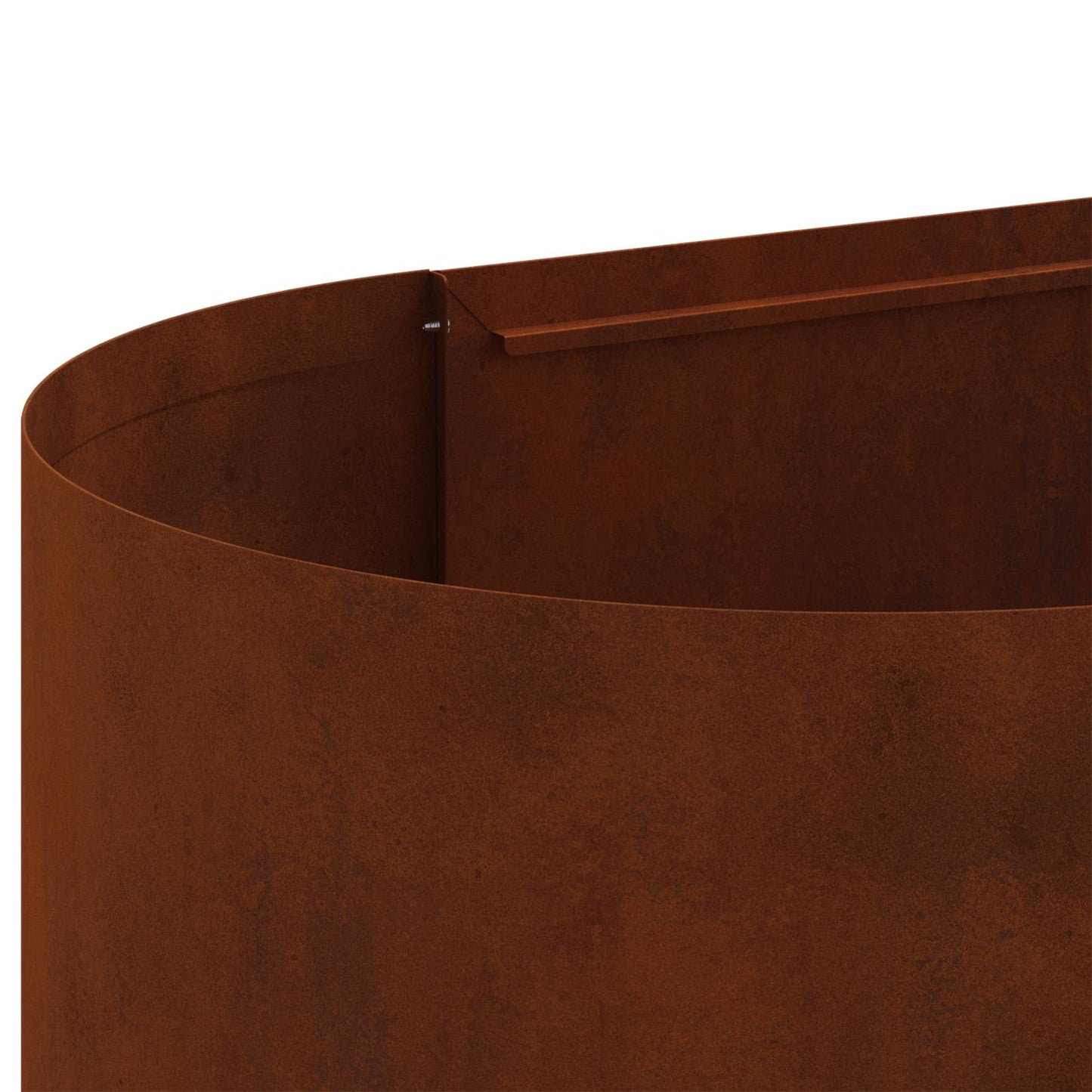 Hevet Hagebed Cortenstål 120 x 40 x 40 cm
