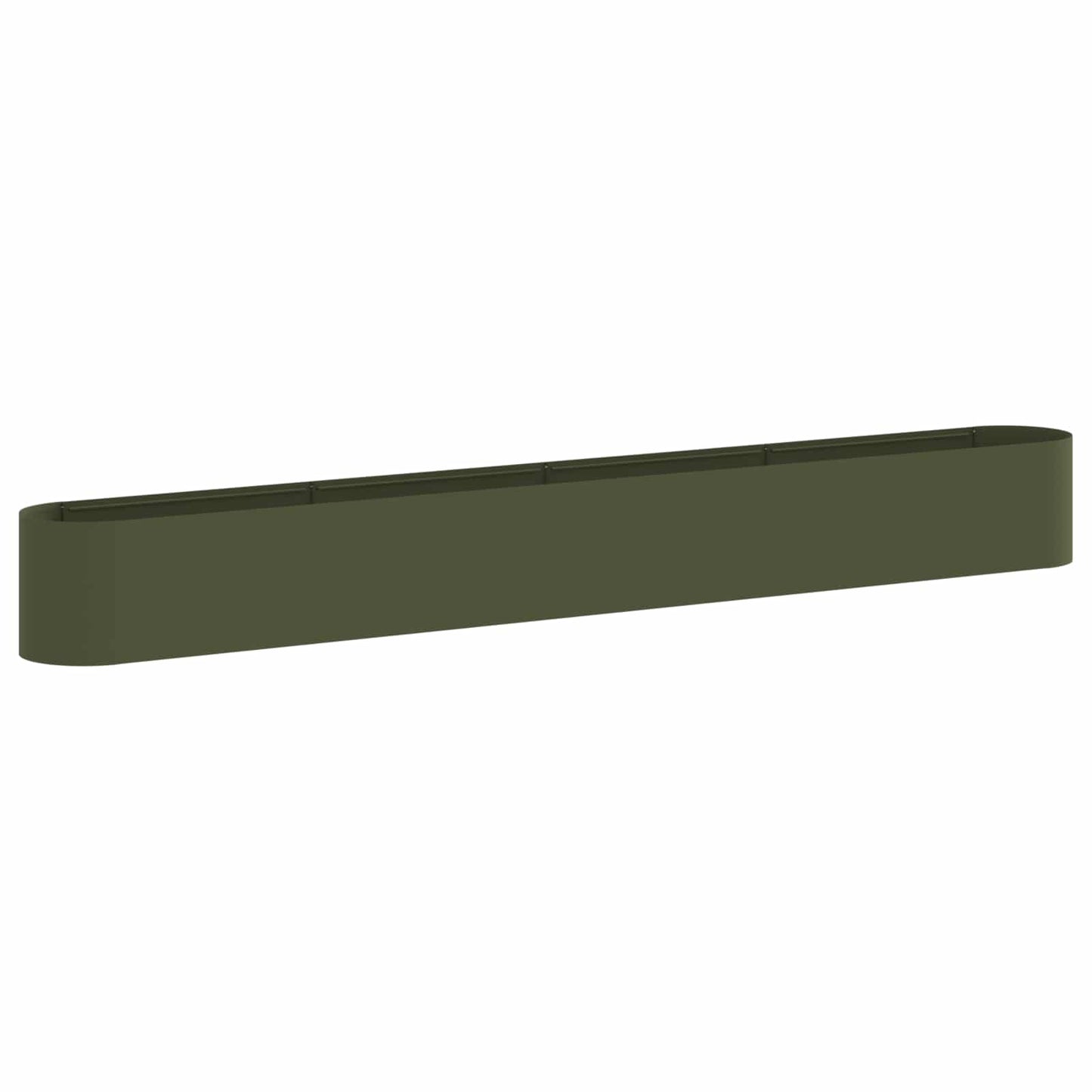 Hevet Hagebed Olivengrønn 360 x 40 x 40 cm