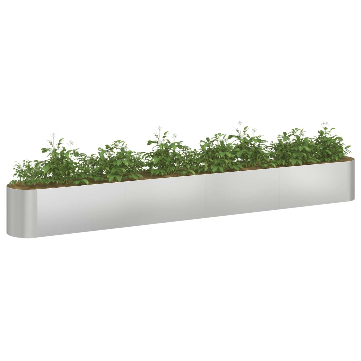 Hevet Hagebed Galvanisert stål 360 x 40 x 40 cm