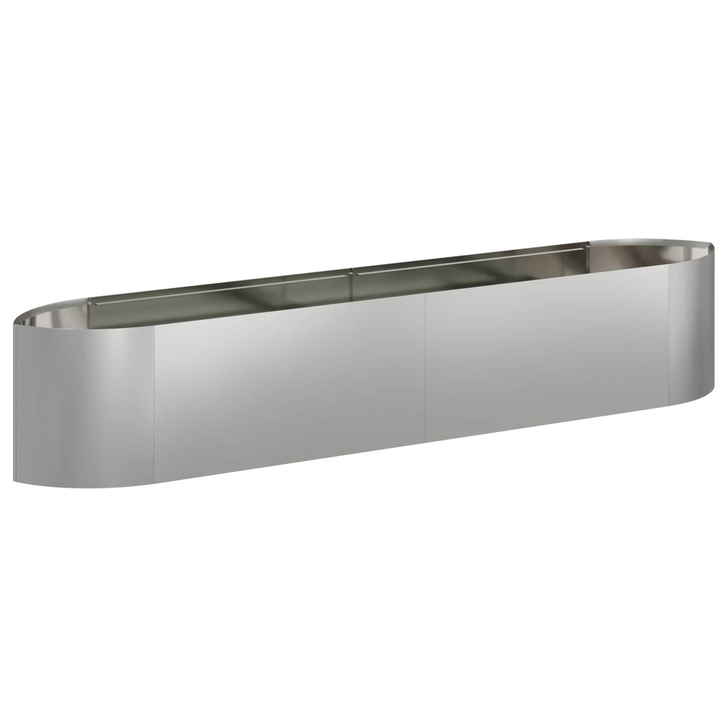 Hevet Hagebed Galvanisert stål 220 x 40 x 40 cm Stål