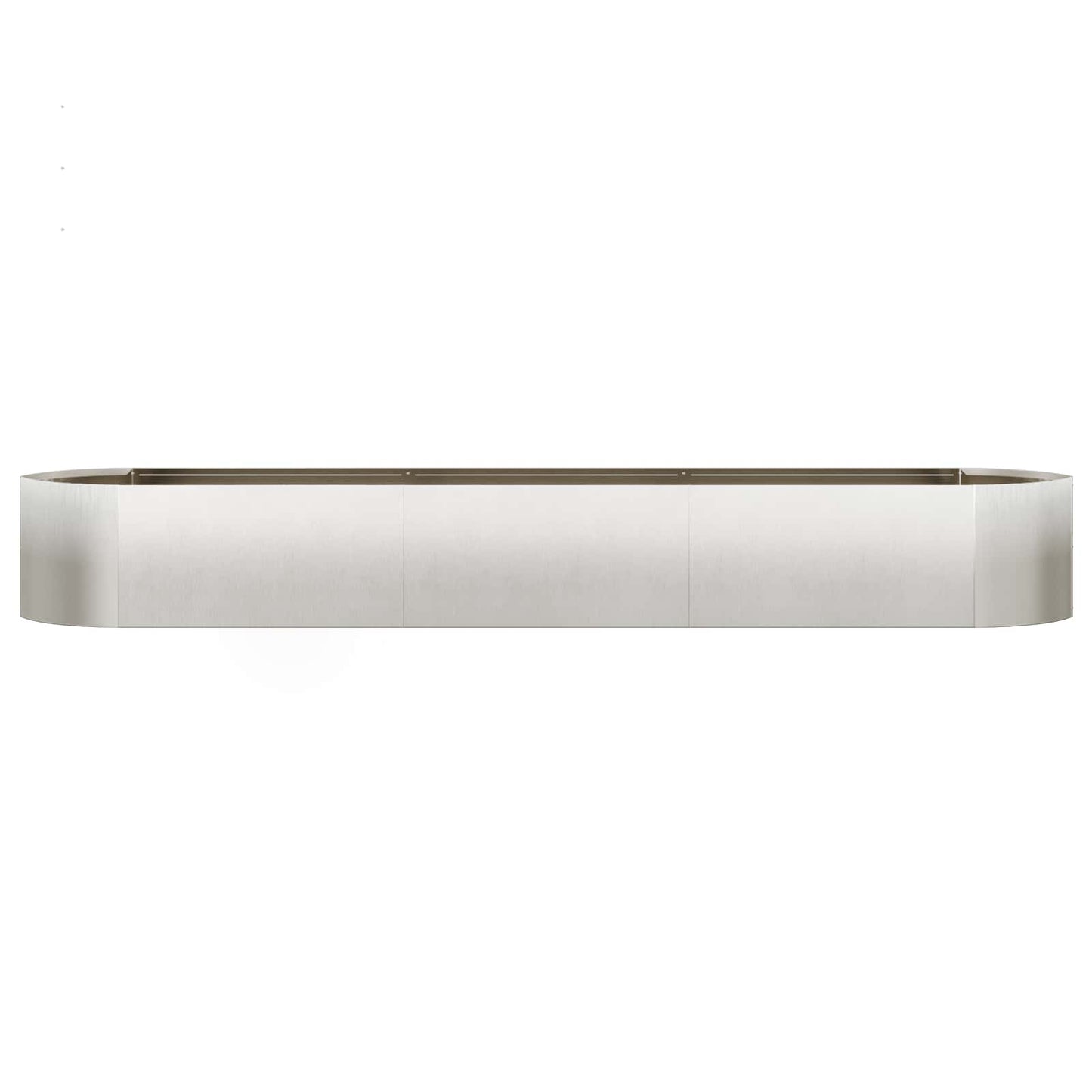 Hevet Hagebed Rustfritt stål 300 x 40 x 40 cm Stål