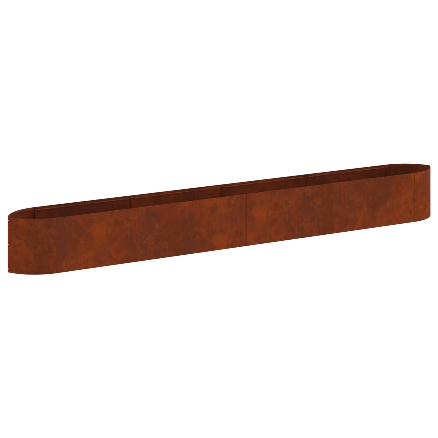 Hevet Hagebed Cortenstål 380 x 40 x 40 cm Stål