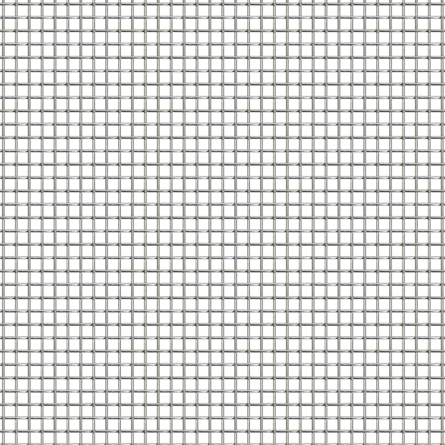 Maskeskjerm 120 x 500 cm 20 Mesh Rustfritt stål 201 Sølv