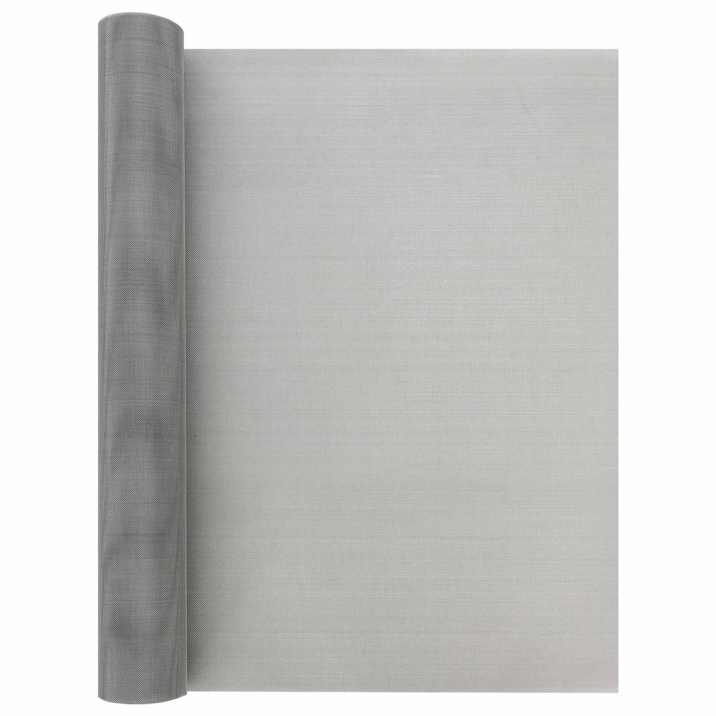 Maskeskjerm 60 x 2000 cm 30 Mesh Rustfritt stål 201 Sølv