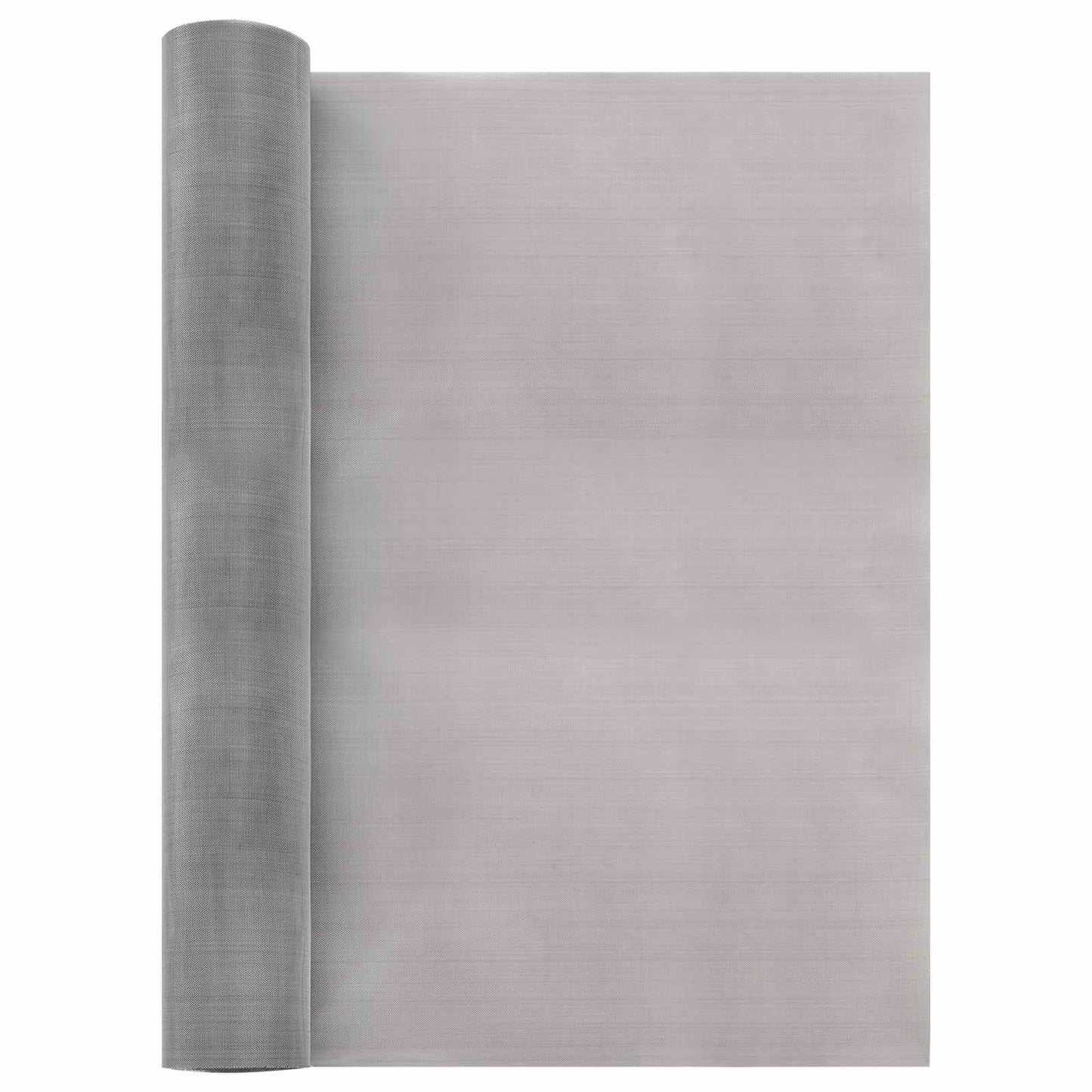 Maskeskjerm 40 x 500 cm 60 Mesh Rustfritt stål 201 Sølv