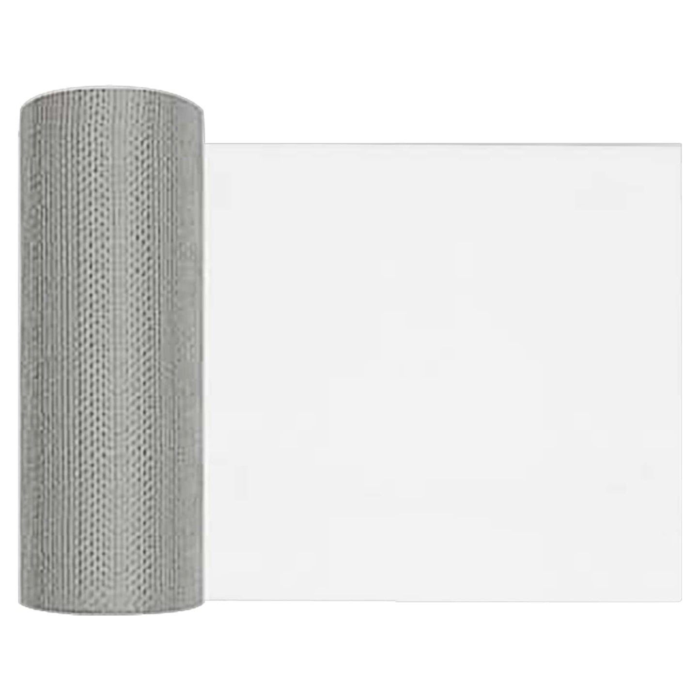 Maskeskjerm 20 x 500 cm 18 Mesh Rustfritt stål 201 Sølv