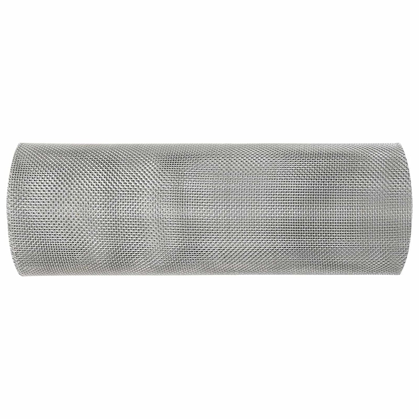 Maskeskjerm 20 x 1000 cm 18 mesh Rustfritt Stål 304 Sølv