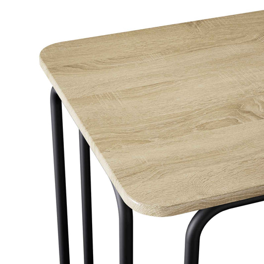 Spisebord 100 x 50 x 75 cm Konstruert tre Sonoma eik