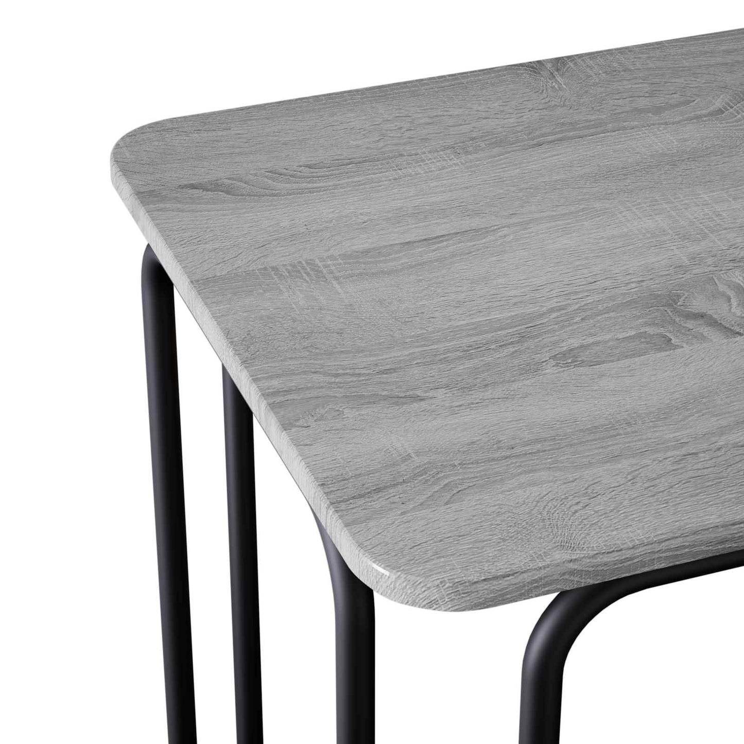 Spisebord 100 x 50 x 75 cm Konstruert tre Grå Sonoma