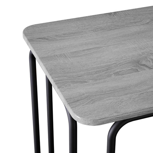 Spisebord 100 x 50 x 75 cm Konstruert tre Grå Sonoma