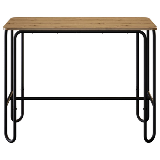 Spisebord 100 x 50 x 75 cm Konstruert tre Artisan eik