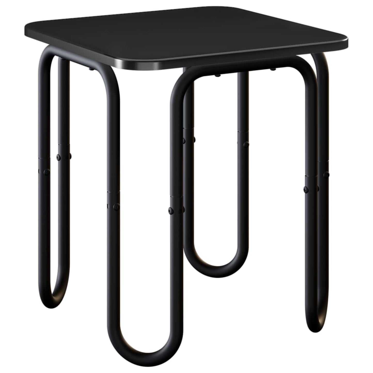 Kaffebord Svart 40 x 40 x 45 cm Konstruert tre