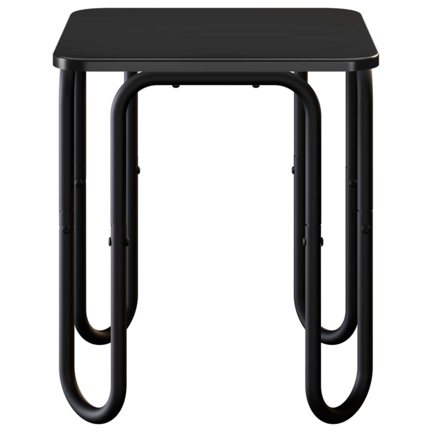 Kaffebord Svart 40 x 40 x 45 cm Konstruert tre