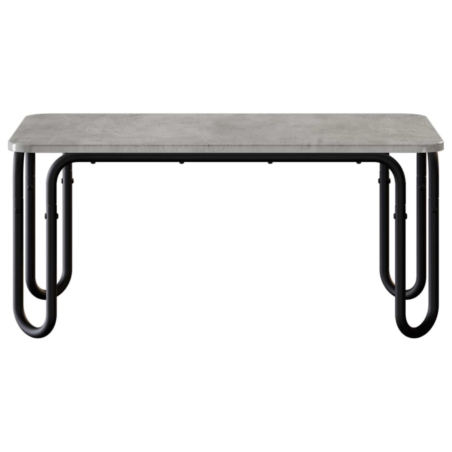 Kaffebord Betonggrå 100 x 50 x 45 cm Konstruert tre