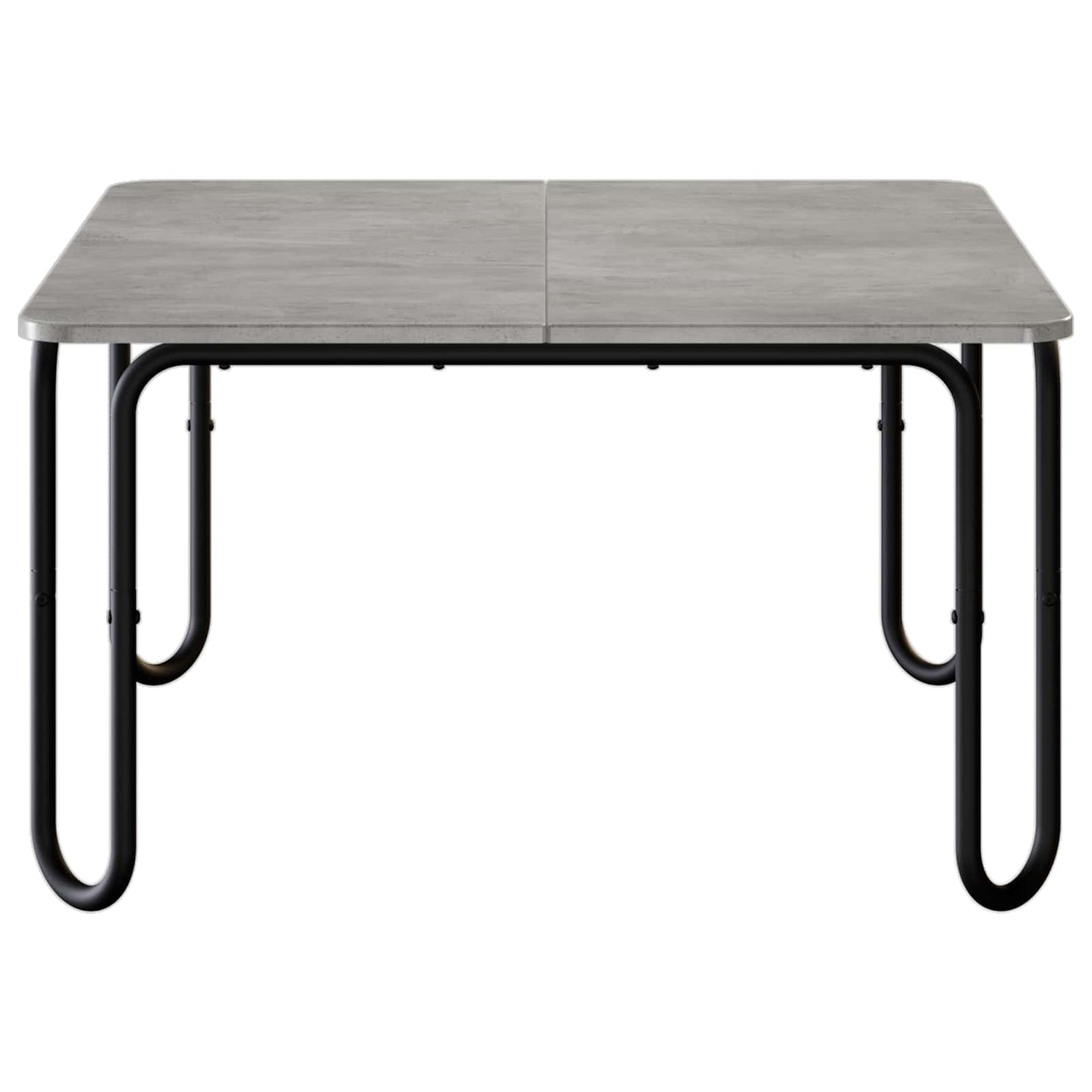 Kaffebord Betonggrå 100 x 100 x 45 cm Konstruert tre