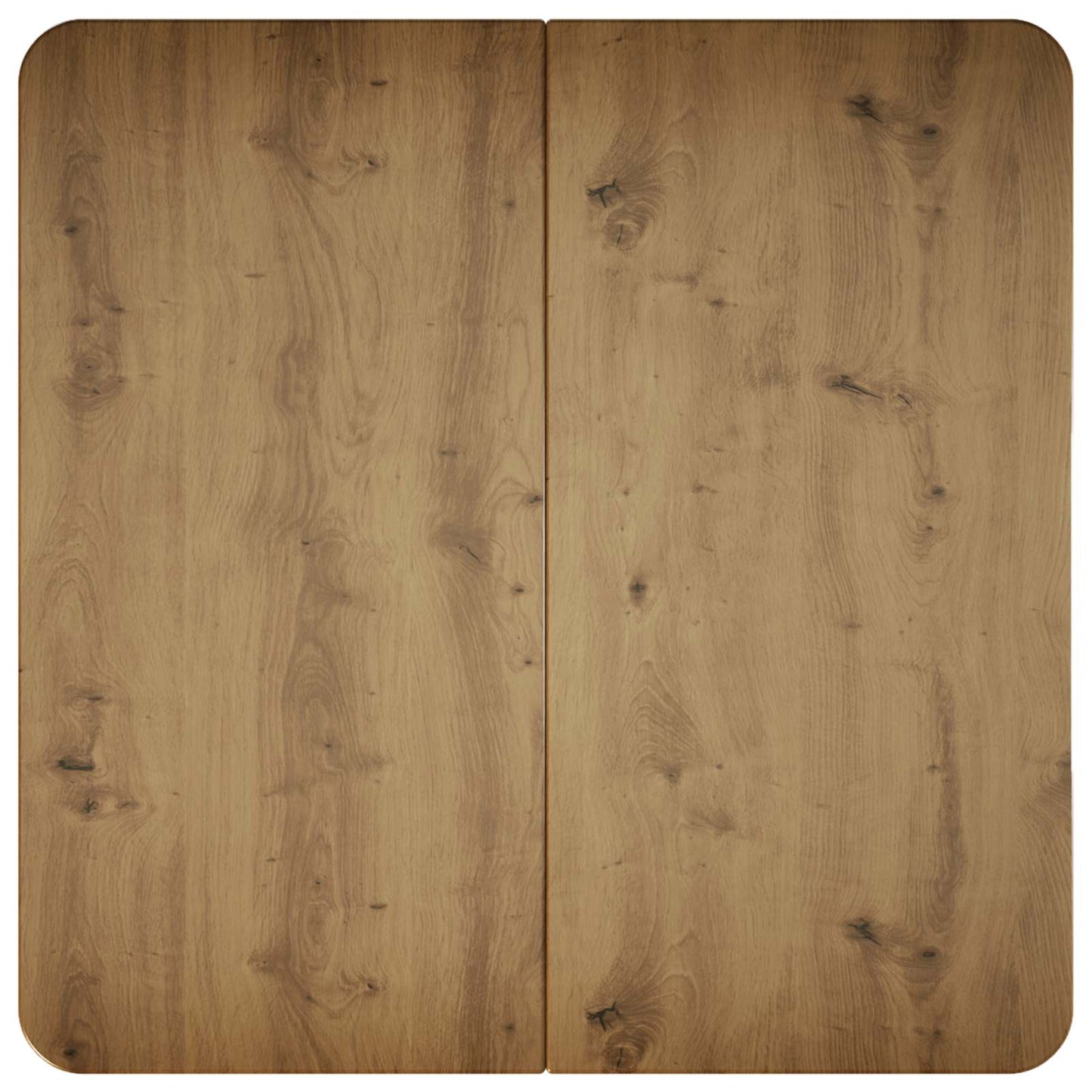 Kaffebord Artisan eik 100 x 100 x 45 cm Konstruert tre