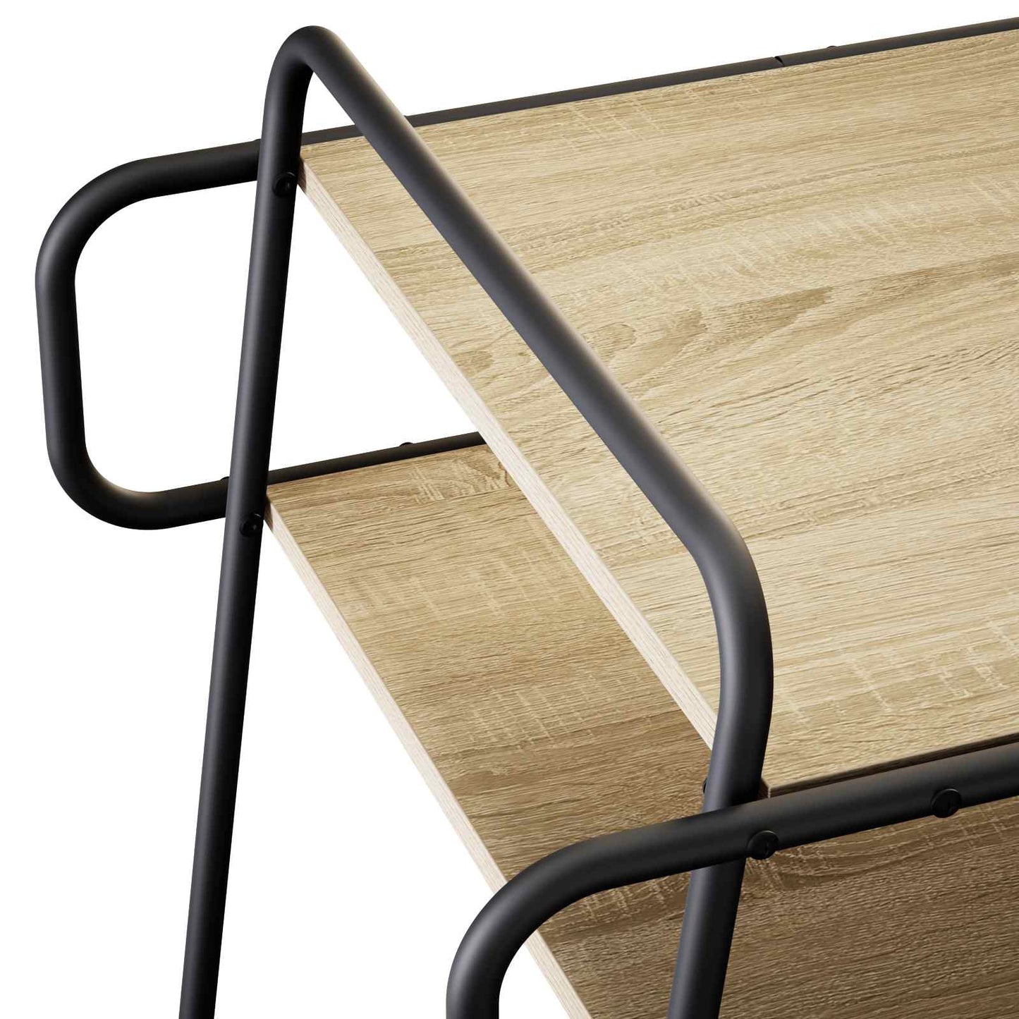 Kaffebord Sonoma eik 40 x 40 x 51 cm Konstruert tre