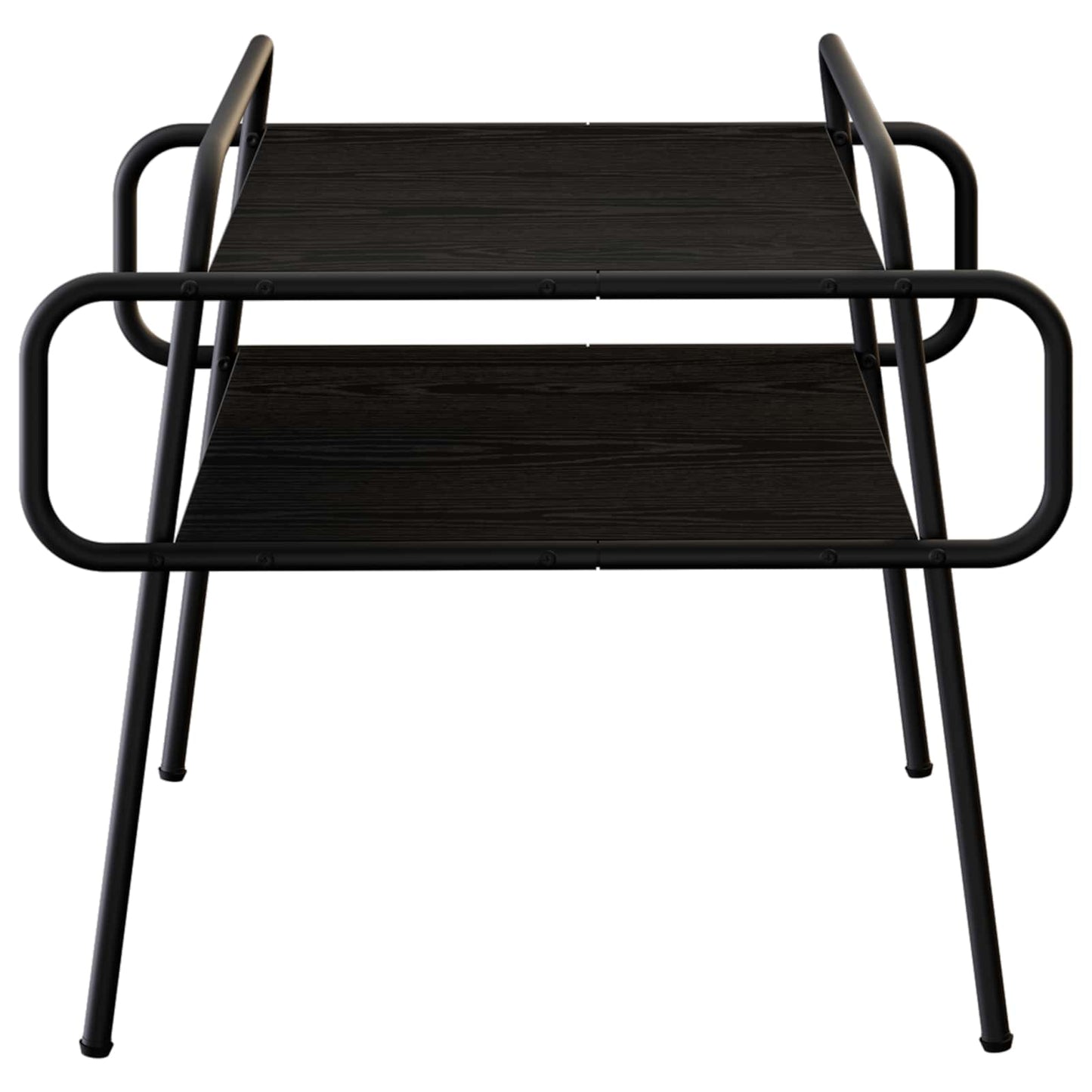 Kaffebord Svart eik 50 x 50 x 51 cm Konstruert tre