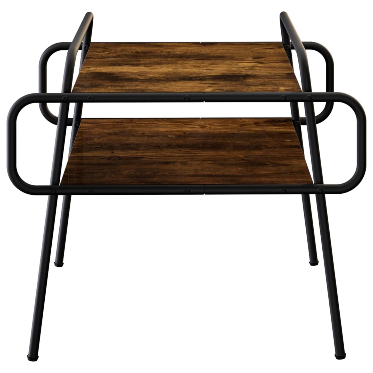 Kaffebord Røkt Eik 50 x 50 x 51 cm Konstruert tre