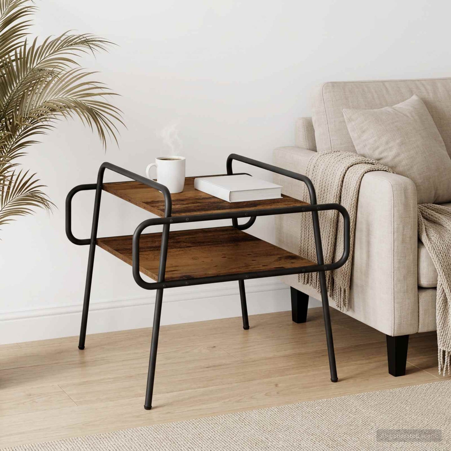 Kaffebord Gammelt tre 50 x 50 x 51 cm Konstruert tre