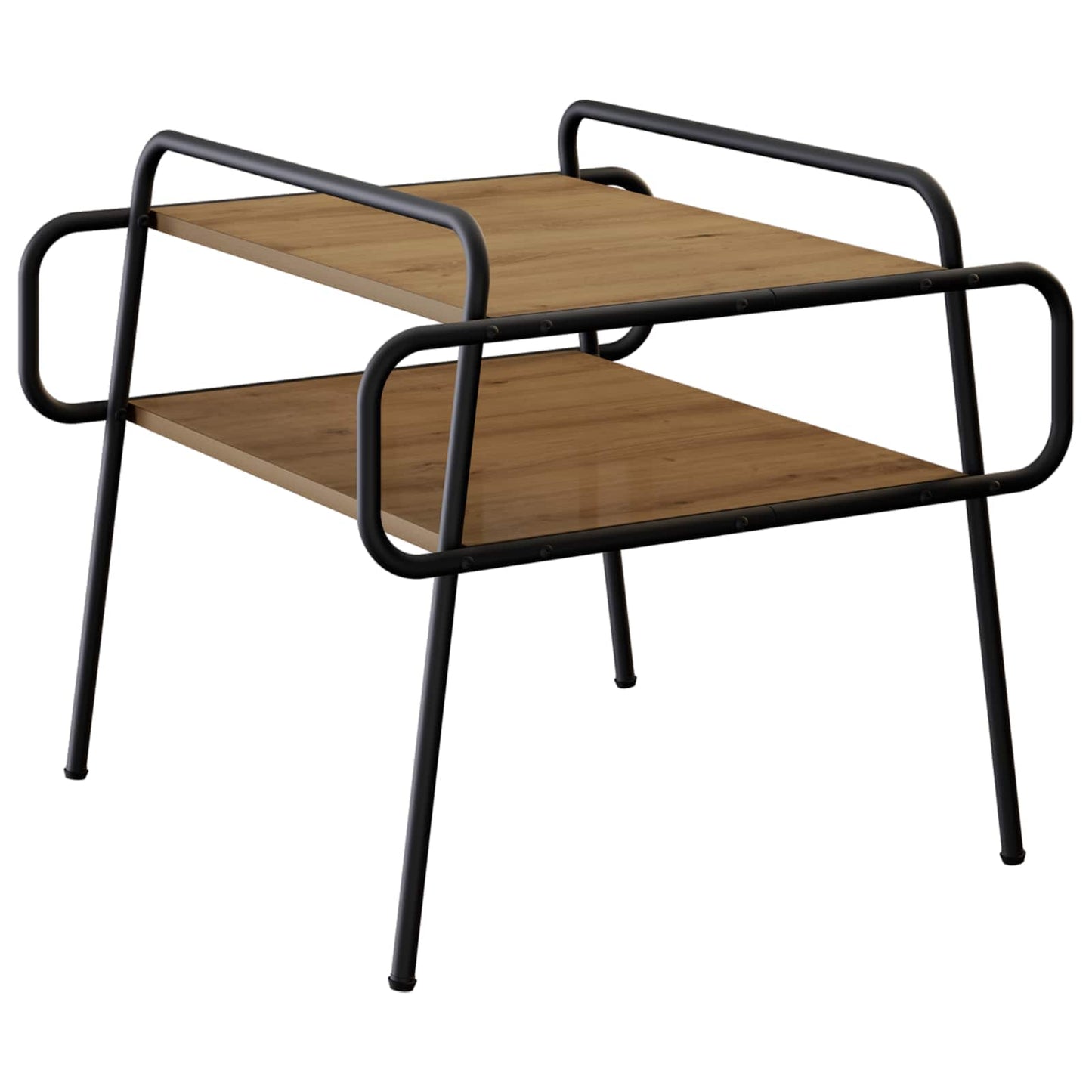 Kaffebord Artisan eik 50 x 50 x 51 cm Konstruert tre