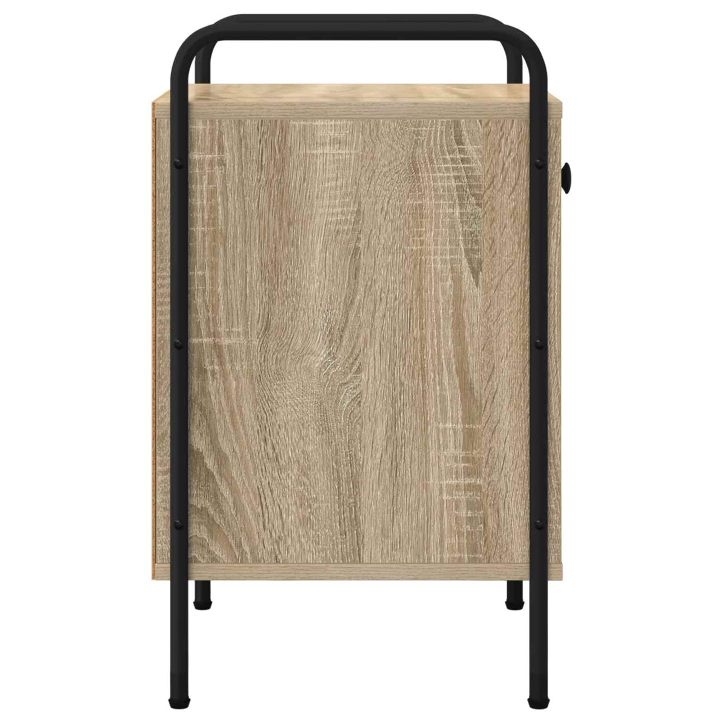 Nattbordskap 2 stk. Sonoma eik 35 x 36,5 x 61 cm Konstruert tre