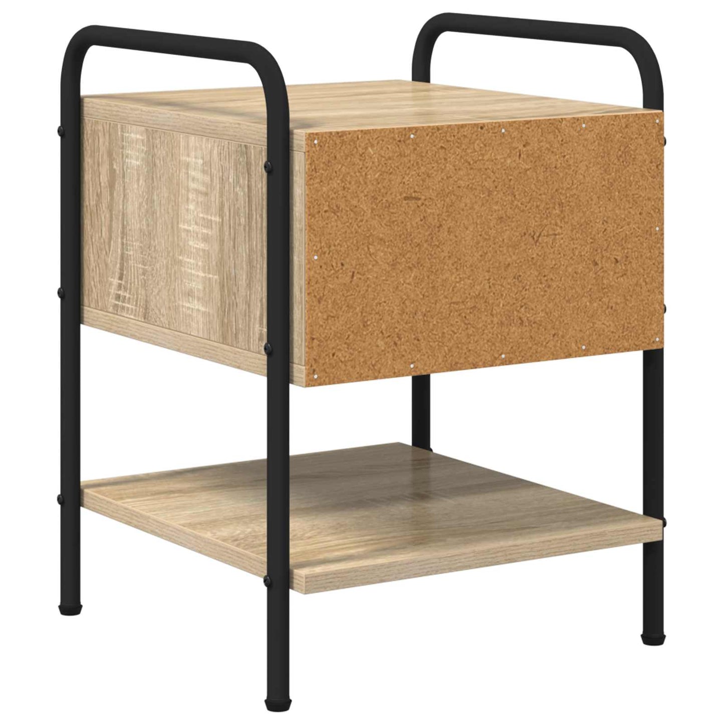 Nattbordskap 2 stk. Sonoma eik 35 x 36,5 x 47 cm Konstruert tre