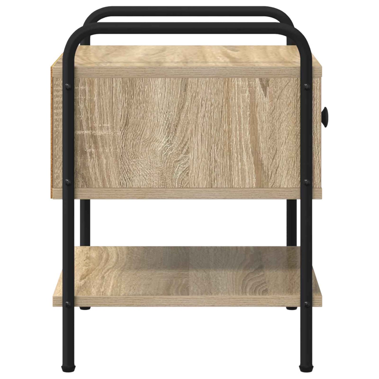Nattbordskap 2 stk. Sonoma eik 35 x 36,5 x 47 cm Konstruert tre