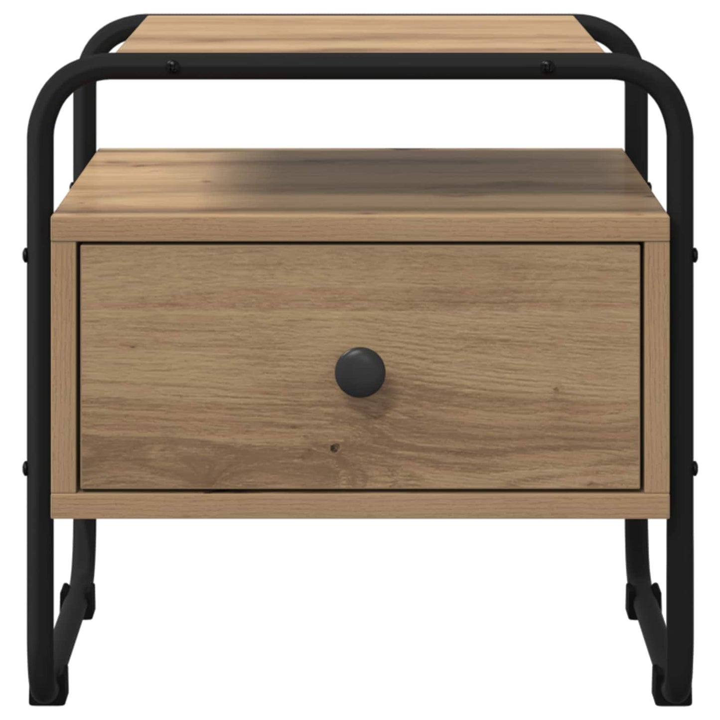 Nattbordskap Artisan eik Konstruert tre