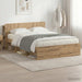 Sengeramme med oppbevaring Artisan eik 140 x 190 cm