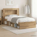 Sengeramme med oppbevaring Artisan eik 90 x 190 cm
