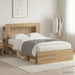 Sengeramme med oppbevaring Artisan eik 120 x 190 cm