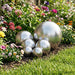 Børstet Ball 6 pcs Ø 15 cm Sølv Rustfritt stål 201
