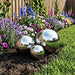Speilball 3 pcs Ø 20 cm Sølv Rustfritt stål 201