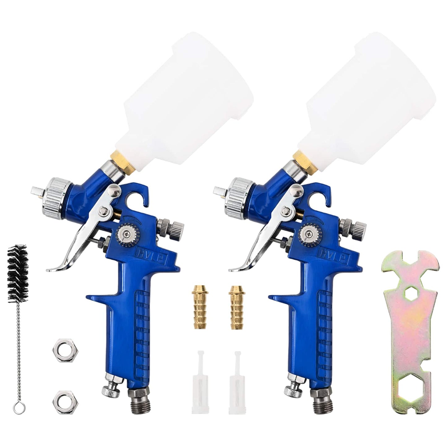 HVLP Malingspraypistol Sett 125 ml Kop 0,8 mm Dyse 125 ml