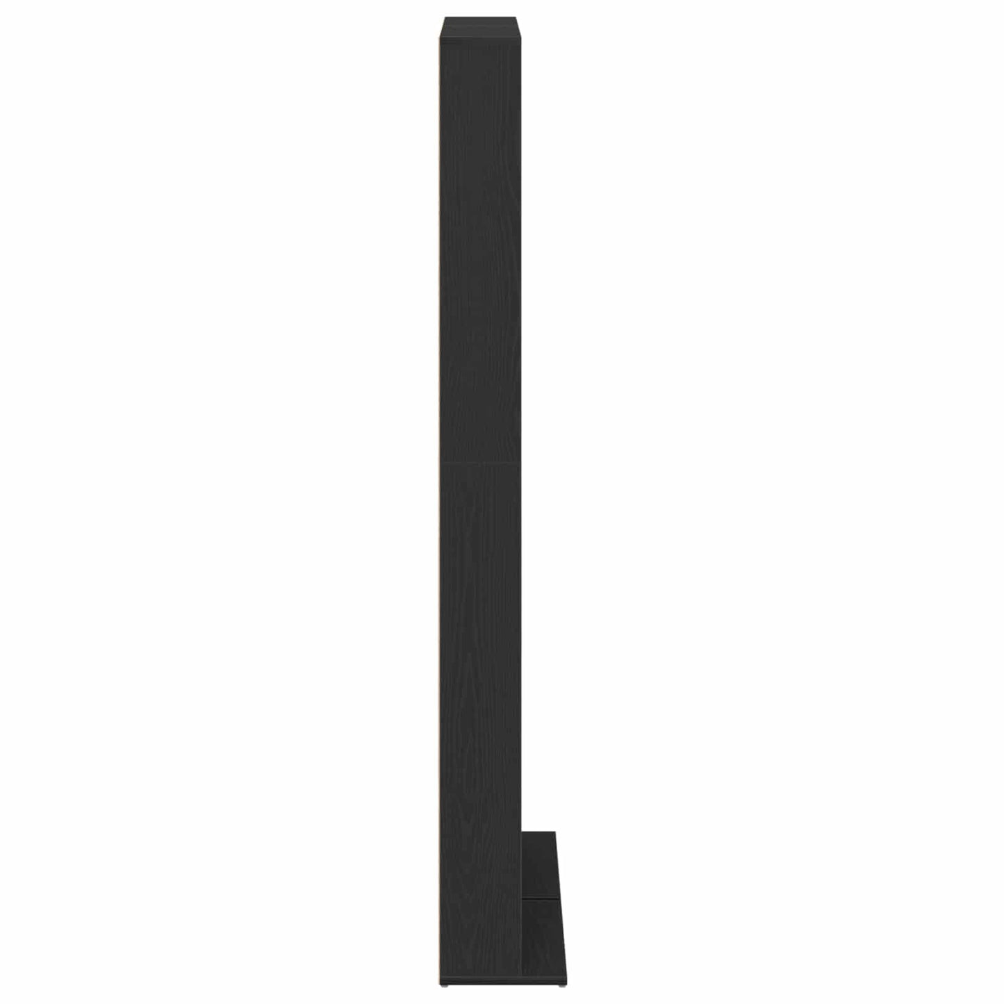 CD skap Svart eik 65 x 23,5 x 175 cm Konstruert tre