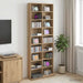 CD skap Artisan eik 65 x 23,5 x 175 cm Konstruert tre